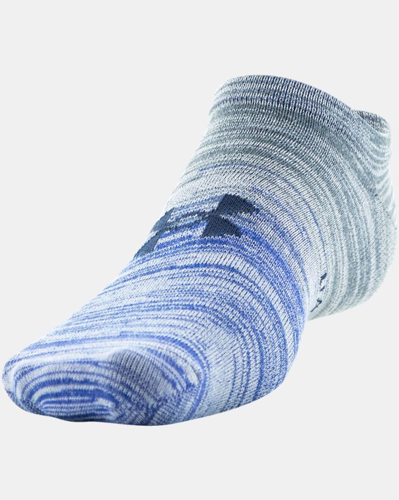 Men's UA Essential Lite 6-Pack Socks, Blue, pdpMainDesktop image number 2